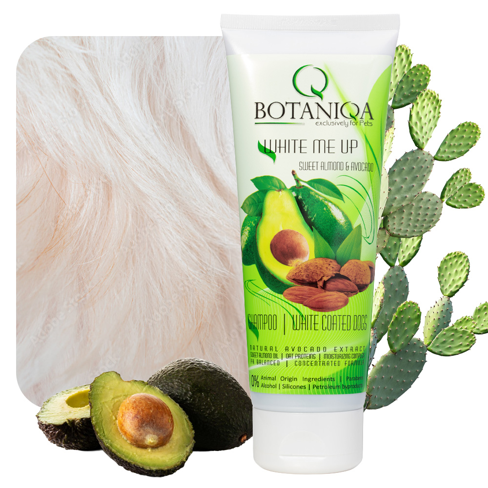BOTANIQA Szampon White Me Up Sweet 250ml jasna i biała sierść